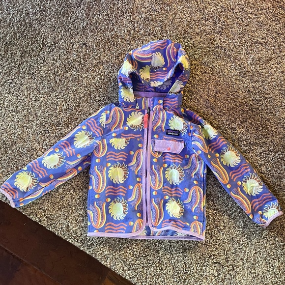 Patagonia Other - Patagonia Baby Baggies Windbreaker Jacket Hobson Float Blue Size 4T